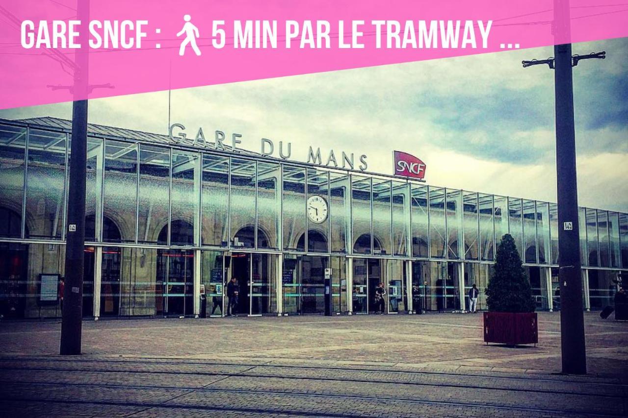 شقة Tramway 11 Jaures Cosy Proche Gare لو مان المظهر الخارجي الصورة